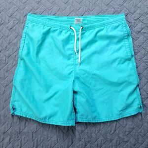 Vineyard Vines Short Mens size Small Green Flat Front Straight Drawstring